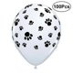 thumbnail image 1 of 100pcs 12 Inch Dog Balloons Latex Rubber Balloons Birthday Party Favors Supplies Decorations (white), 1 of 2