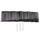 thumbnail image 1 of Traste de guitarra eléctrica de acero inoxidable Sunnimix 24 piezas Fretwire de guitarras, 1 of 8
