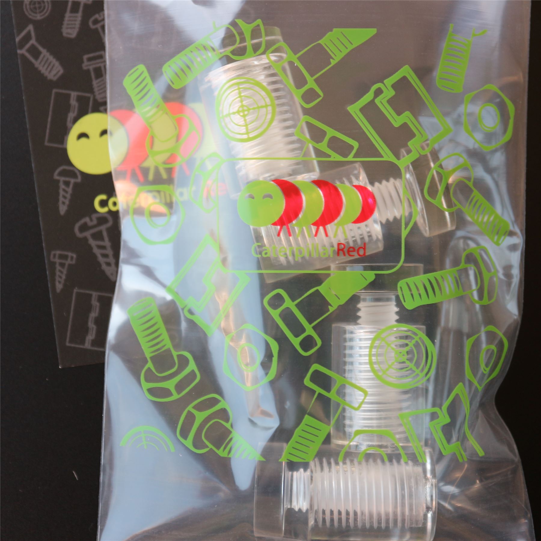 4 x Clear Standoffs, Glass Like, Acrylic, transparent spacers, plastic, wallmount, display signs, Anti-Corrosion, Waterproof, Size 13x19mm, (1/2 x 3/4 in)