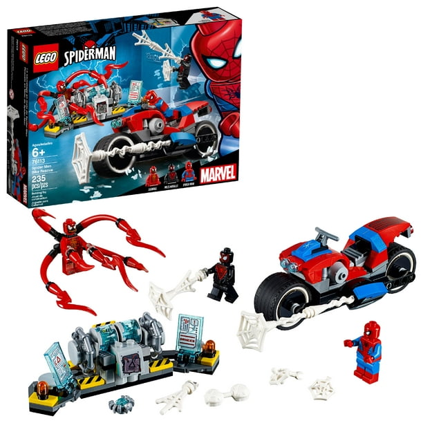 hemel Lot consumptie LEGO Super Heroes Spider Man Bike Rescue 76113 - Walmart.com