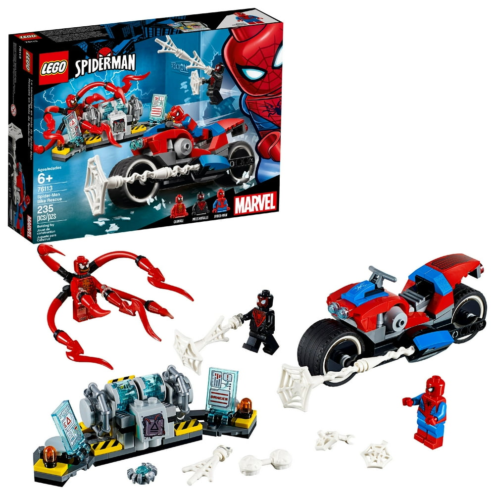 small spiderman lego sets