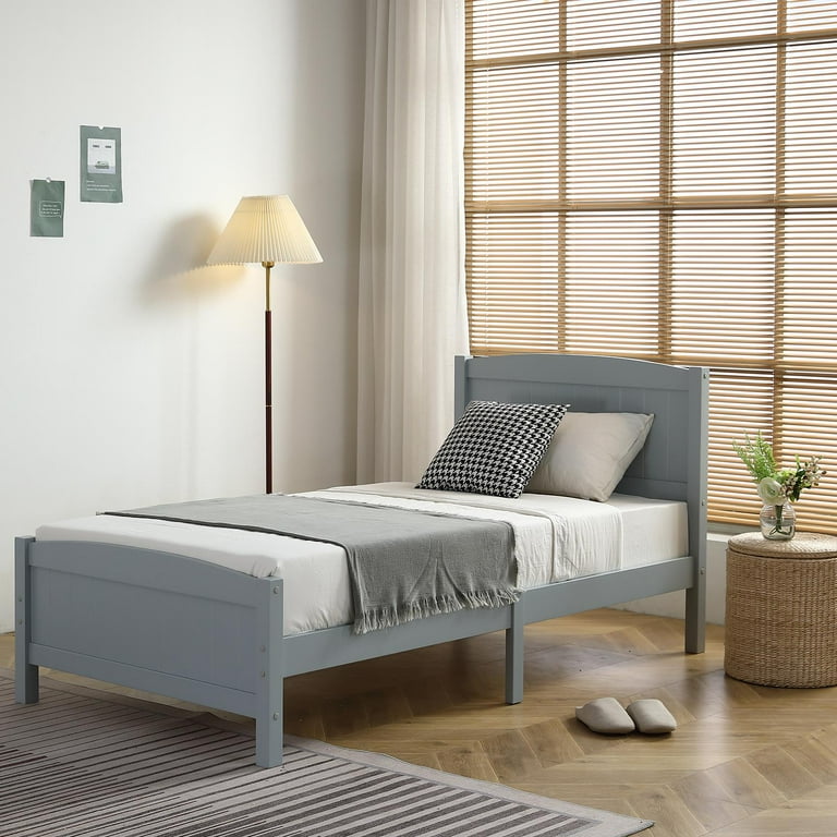 Pine single bed frame sales