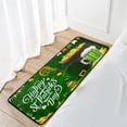 thumbnail image 7 of SKYSONIC St Patrick's Day Clover Kitchen Rug Non-Slip Bath Rug Doormats Anti Fatigue Runner Comfort Floor Mat 39 x 20 Inch, 7 of 7
