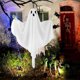 thumbnail image 4 of Adorno colgante de fantasmas de Halloween | Diseño de huesos de mano espeluznantes | Expresiones Aterradoras y Adorables | Tela y plástico | Fácil de colgar | Decoración interior exterior, 4 of 6