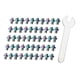 thumbnail image 2 of 2x 50 piezas tornillos de pedal de de material acero inoxidable pernos de pedal de uñas antideslizantes para de carretera de montaña pernos Sharpla Tornillos para pedales de bicicleta, 2 of 8
