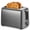 Gunmetal Gray, variant on 2-Slice Cool Touch Toaster – 6 Browning Levels, Extra Wide 1.25” Slots for Bagels & Thick Bread, Cancel Function