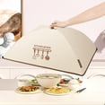 thumbnail image 2 of 2026 New Foldable Food Insulation Cover, Collapsible Dustproof Thermal Cover for Leftovers, Hot Dish Protector for Outdoor Picnics, BBQ, Camping, and Family Gatherings, 2 of 4