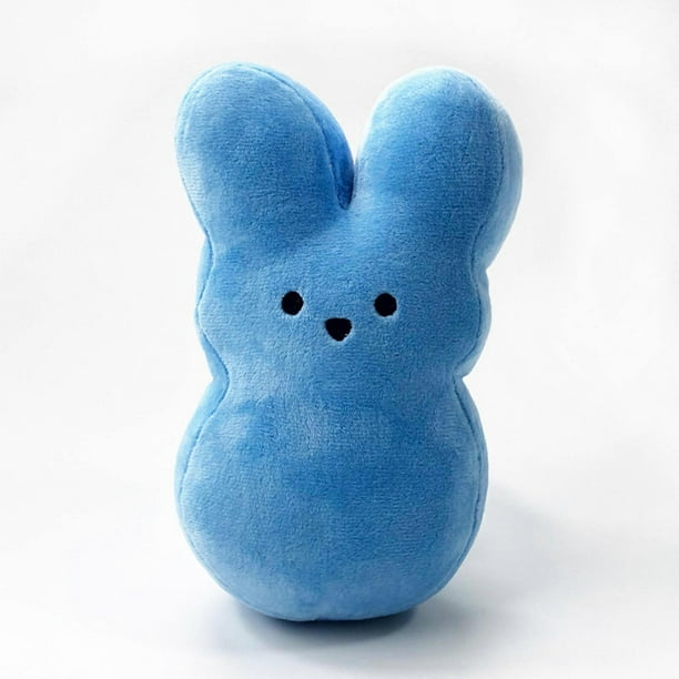 Peeps Bunny Ornament Easter Cartoon Bunny Ornament Easter Decoration Easter Plush Bunny (Orange)