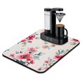 thumbnail image 1 of Microfiber Dish Drying Mat with Vibrant Floral Design - Reversible & Absorbent - Perfect for any Kitchen, 1 of 7