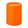 thumbnail image 7 of Outdoor Trash Can Trash Can 8l Household Swing Lid Garbage Cans Bathroom Kitchen Open Garbage Cans Commercial Double Plastic Tube Garba Orange,Trash Bags, 7 of 7
