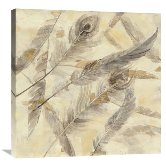 Global Gallery Albena Hristova 'Falling Feathers' Canvas Wall Art