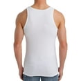 thumbnail image 4 of Tommy Hilfiger Men's Undershirts 3 Pack Cotton Classics A-Shirts White 09TTK01, 4 of 4