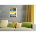 thumbnail image 4 of Visit Cuba - Pan American Airways (PAA) - Havana Bay - Morro Cabana - Vintage Airline Travel Poster by Kerne Erickson - Bamboo Fine Art 290gsm Paper (Unframed) 17x22in, 4 of 4