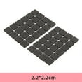 thumbnail image 3 of 48 protectores de mesa antideslizantes autoadhesivos para suelo, protectores silenciosos para muebles, mesas y sillas, 2,2 x 2,2 cm (cuadrados y negros), 3 of 7