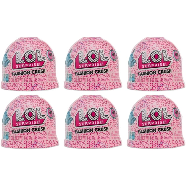 Sorpresa de Fashion Crush L.O.L. LOL Surprise! Serie 4 Paquete de 6