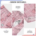 thumbnail image 4 of Cute Pink Bow Boys Pajama Pants Soft and Lightweight Elastic Waistband Children's Pajama Pants, 4 of 8