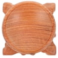 thumbnail image 4 of KAKOWELY Retro Wooden Base 2Pcs Retro Wooden Base Home Simple Gourd Holder Crystal Balls Displaying Stand2.36"X2.36"X0.98", 4 of 5