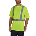 thumbnail image 6 of Old Toledo UHV303X-3X-Y Mens Class 2 High Visibility Short Sleeve T-Shirt, Yellow - 3X, 6 of 11