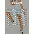 thumbnail image 7 of TZLDN Women's High Waisted Tennis Golf Sports Skirts with Pockets Inner Shorts Crossover Lightweight For Athletic Workout Mini Skirts Light Blue,XL, 7 of 7