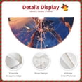 thumbnail image 3 of Sikiie Starry Sky Flying Tiger Nativity Christmas Tree Skirt, Jesus Christian Winter Holiday Tree Mat Decoration(30-48IN)36", 3 of 6