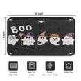 thumbnail image 5 of Spider Bat No Slip Doormat 30x17 Inch Happy Halloween Pumpkin Ghost Protection Welcome Mat Layered Door Mats for Entryway Porch Entryway Bathroom, 5 of 7