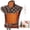 Brown Plaid, variant on MaxKare Ultra Soft Heating Pad with 4 Heat Settings & Auto Shut-off for Full Body Stress Relief, 24"x33" - Green