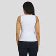 thumbnail image 5 of Women's WEAR by Erin Andrews  White Buffalo Bills Ribbed Graphic Tank Top, 5 of 5