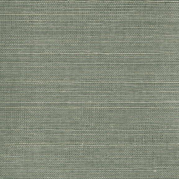 Kenneth James Heisoku Slate Striped Grasscloth Wallpaper