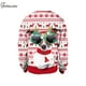thumbnail image 4 of Chándal de Navidad feo para hombre, sudaderas falsas de dos piezas, jersey de cuello redondo, sudaderas con gráfico de perro, ropa de calle Y2K, 4 of 4