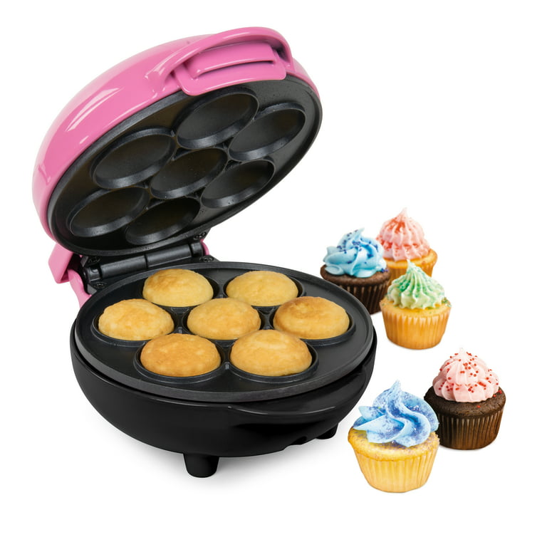 Babycakes Mini Cupcake Maker, Mini Size, Pink, Model CCM-50