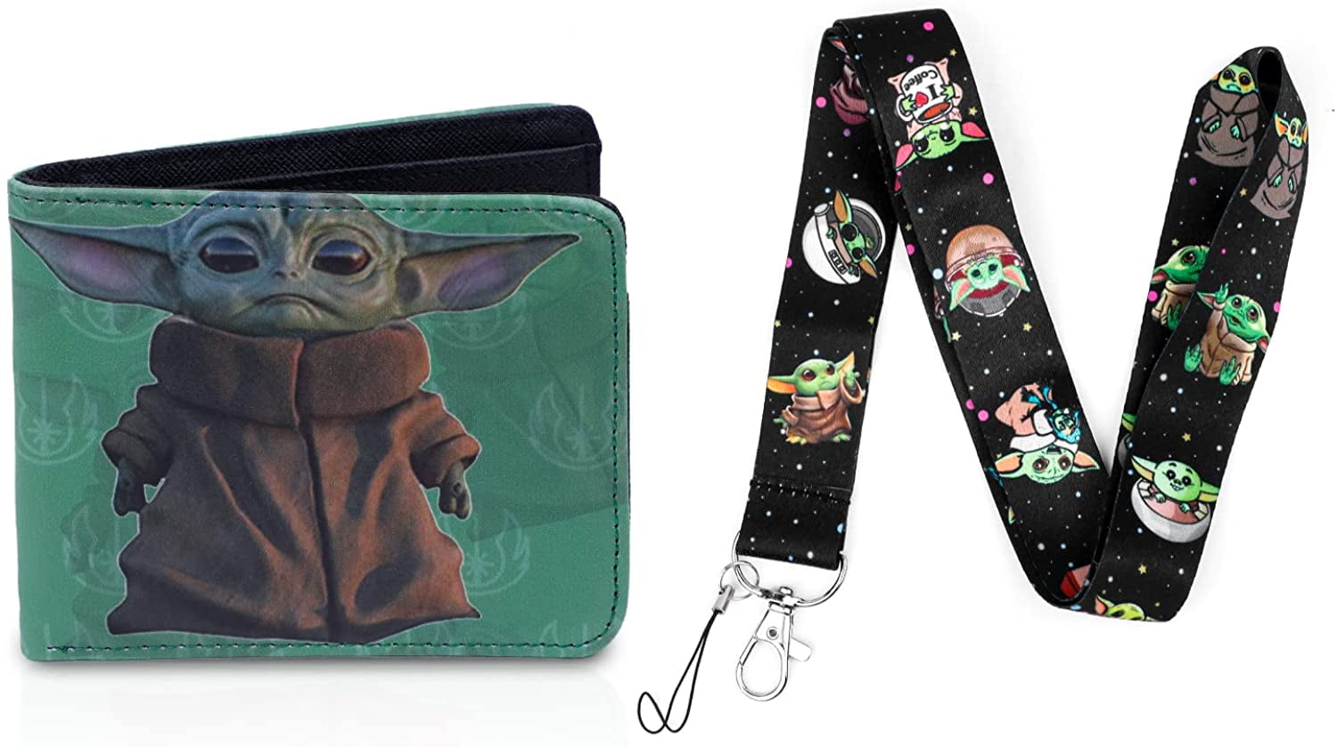 Baby Yoda Lanyard Cartoon Lanyard Cosplay Costume Adult Teens Polyester