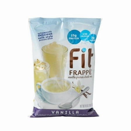 Big Train Fit Frappe Vanilla Protein Drink Mix, 3 Pound, 4 Per Case