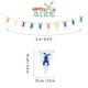 thumbnail image 3 of Decoraciones De Pancartas De Pascua Happy Easter Bunny Bunting Garland Decoración De Pascua Decoración De Fiesta En Casa Favores Serendint HA034768-00, 3 of 6