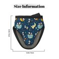 thumbnail image 3 of Disketp Space Sleeping Panda Non-Slip Mini Oven Mitt Set, Short Oven Mitts for Baking Grilling Barbecue Microwave, 5.9"x5.9"in, 3 of 7