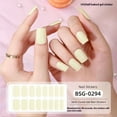 thumbnail image 2 of Pure Color UV Gel Nail Sticker Semi-curing Gel Nail Stickers Heating Lamp, 2 of 5