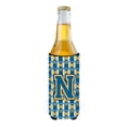 thumbnail image 2 of Carolines Treasures CJ1077-NMUK Letter N Football Blue and Gold Ultra Beverage Insulators for slim cans  Slim Can, 2 of 2