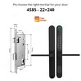 thumbnail image 2 of Double-Side Weatherproof Outdoor Keyless Smart Mortise Lock Bluetooth Digital Keypad Aluminum Fingerprint Door Lock With ,Corrosion-Resistant, 2 of 6