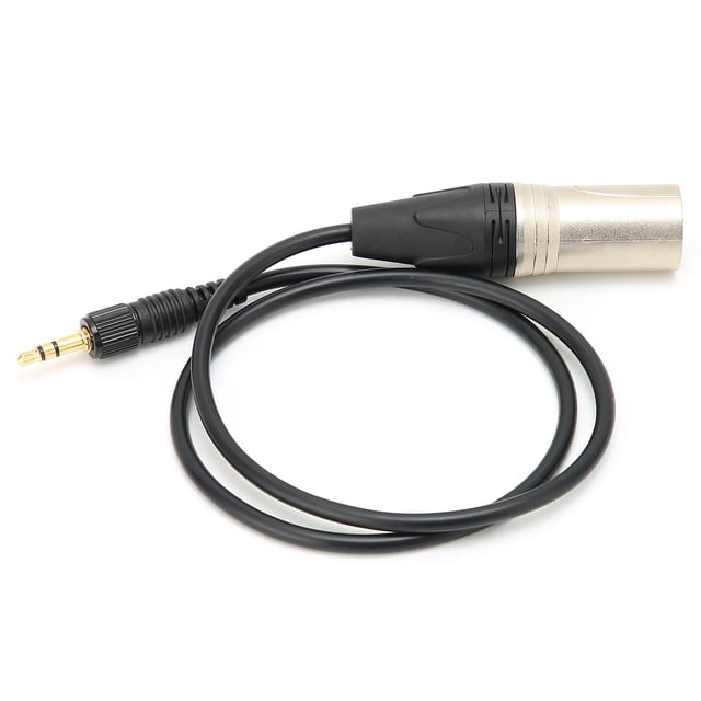 Cable de 3.5 mm A XLR Cable de 1/8 Pulgada TRS Macho A XLR Cable de Convertidor de Audio Equilibrado Masculino Para