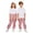 AB63 Pink, variant on Tisuna Lightweight Boys Girls Athletic Pants Kids High Waist Taper Leg Graphic Sweatpants Breathable Casual Youth Kids Baseball Trousers Pink Size 11-12 Years