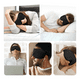 thumbnail image 3 of Antifaz  Lab.G 3d Para Dormir Adjustable Negro, 3 of 4