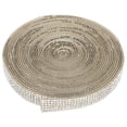 thumbnail image 1 of Miangastore Ruban de Strass Cristal Argent Lot de 1 17.7 Po, 1 of 8