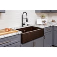 thumbnail image 5 of Premier Copper Products Ka60db33229-Sd5 33" Hammered Copper Kitchen Apron 60/40 - Bronze, 5 of 5