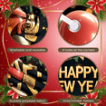 thumbnail image 3 of Balloon Design Happy New Year Banner Gift Box Glitter Decor Festive Backdrop for Holiday Party Event Celebration, 3 of 5