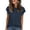 Z114Dark Blue, variant on Women's Summer Crew Neck Short Sleeve T Shirts Relaxed Fit Casual Tops Versatile Tees for Work Vacation Daily Wear Green XL