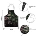 thumbnail image 3 of Math Equations Glowing Formulas Black Pattern Kids Aprons for Girls and Boys,Adjustable Neck Strap Toddler Aprons for Kids Cooking Baking, 3 of 6