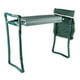 thumbnail image 1 of Taburete con bolsa para herramientas de jardín, banco de jardín plegable con reclinatorio, banco de jardín, cojín suave para asiento, diseñado para el futuro, 1 of 12