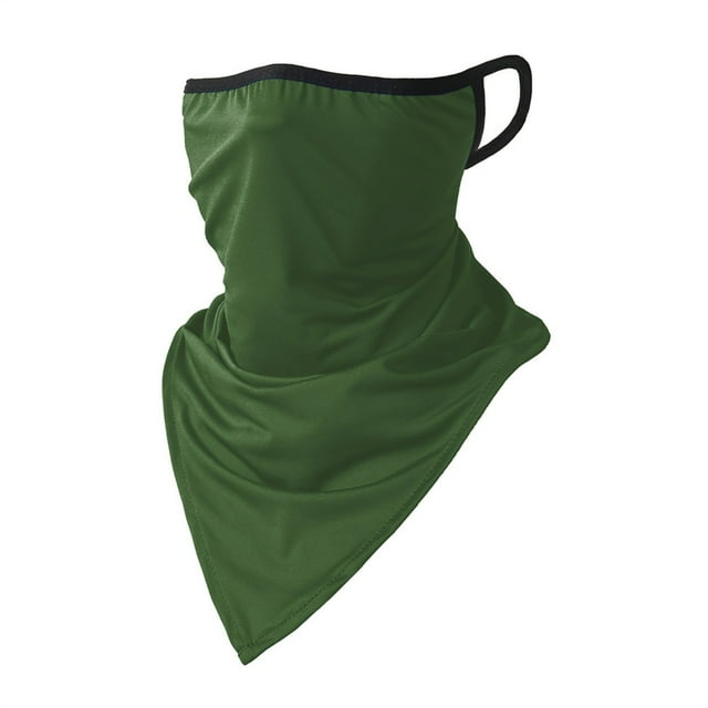 Icesilk Triangle Scarf For Summer Outdoor Cycling Triangular Scarf With Breathable Face And Unisex For Men And Women.