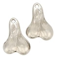 thumbnail image 3 of Bolas de parachoques Tuercas de toro Tuercas de bolas de camión colgantes de aleación de zinc para coches RC universales 1/10 Plata, 3 of 10