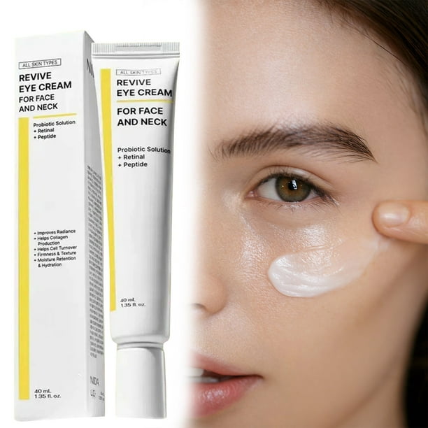 NIDA Revive Eye Cream For Face And Neck | Probiotic Solution