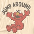 thumbnail image 2 of Sesame Street Elmo Jump Around Women's Pullover Hoodie, Stone, X-Large, 2 of 5
